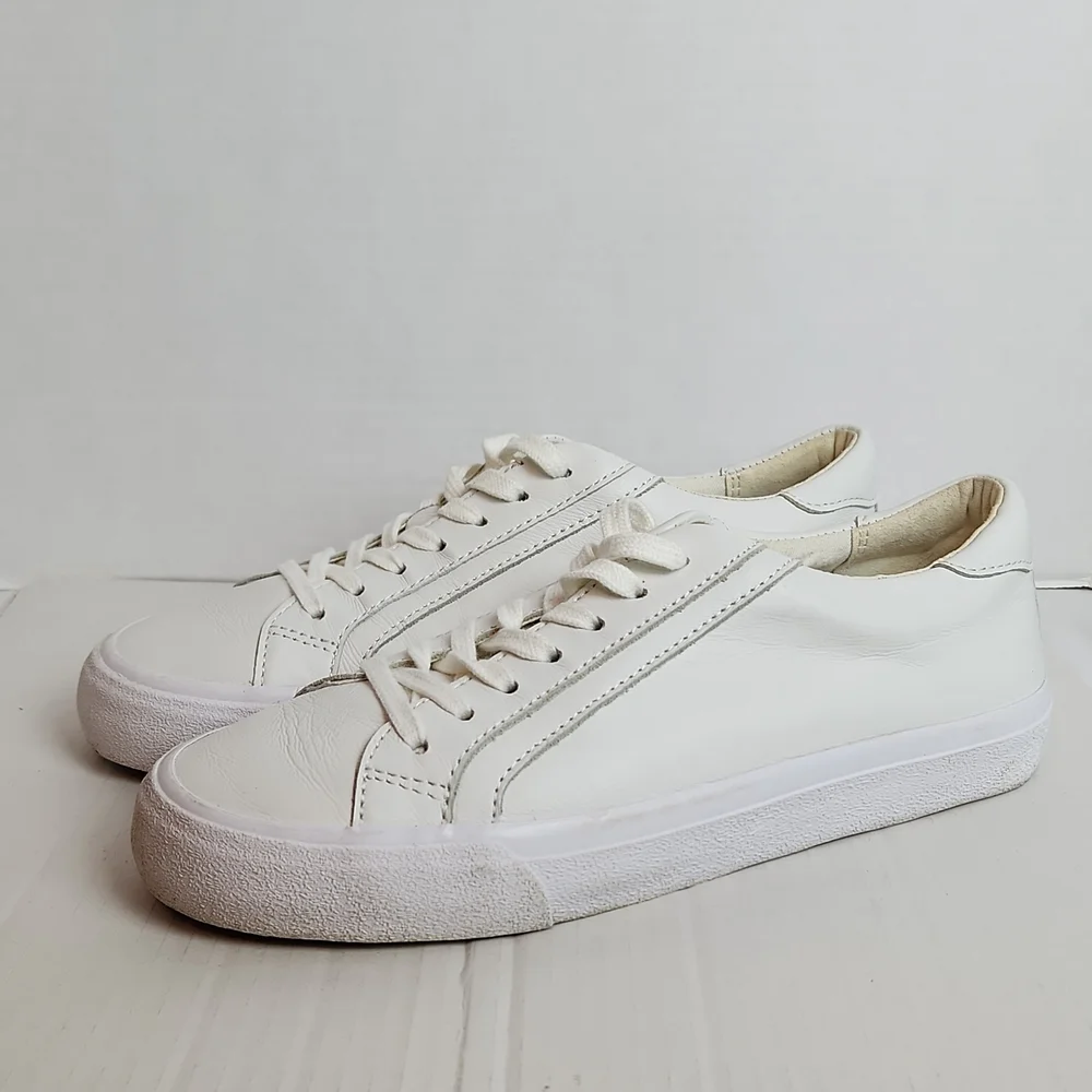 Madewell Sidewalk Low Top Sneakers White - Picture 4 of 12